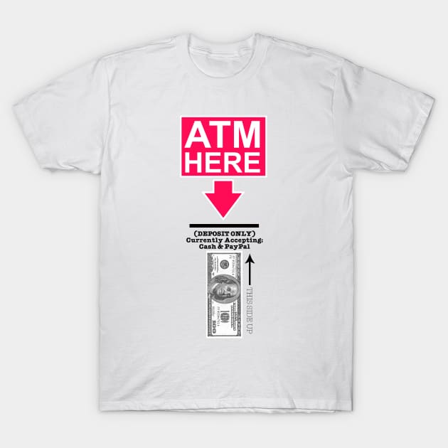 Funny ATM Halloween Costume T-Shirt by dejaliyah